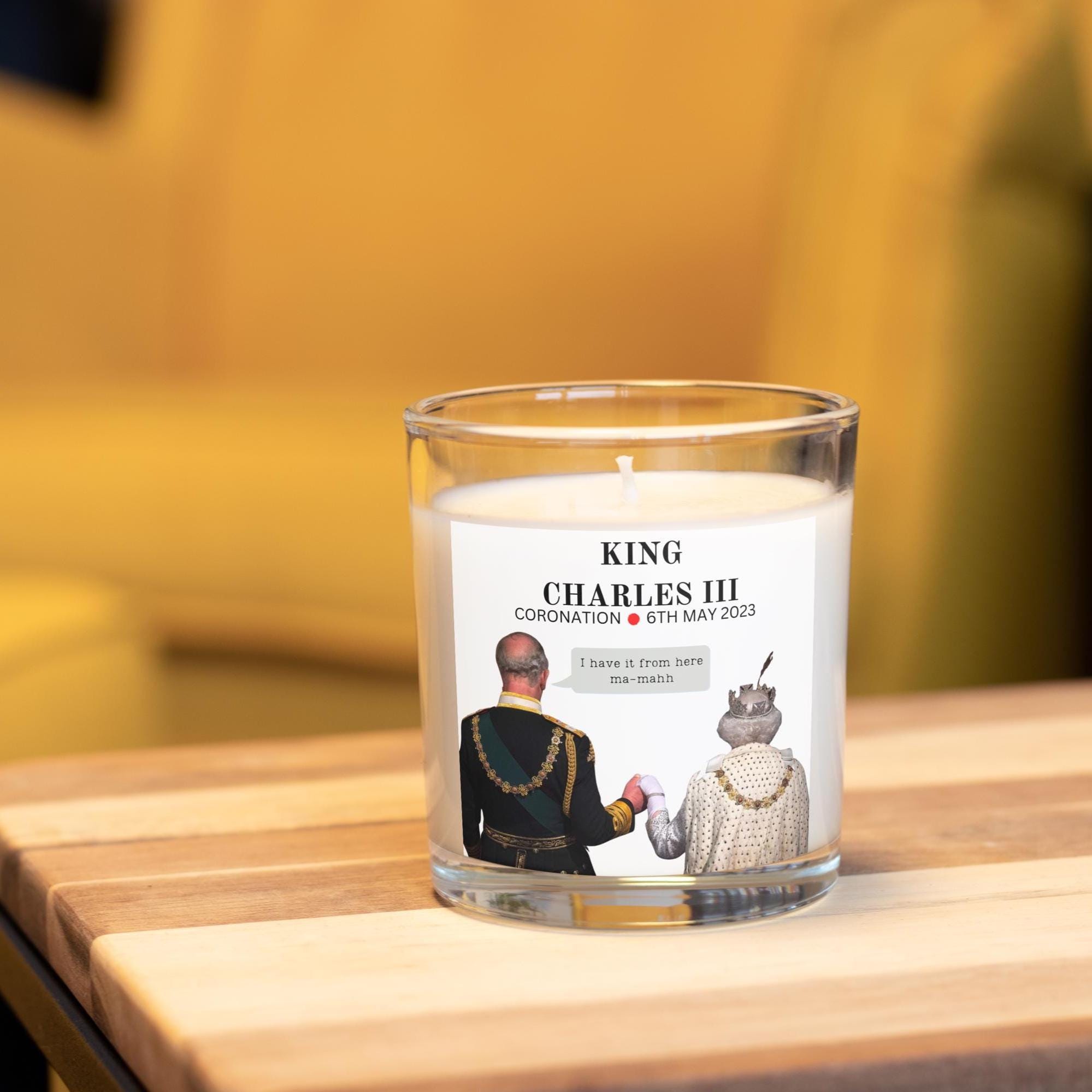 King Charles III Coronation Candle | King & Queen | Royal Family Gifts | King Charles Coronation | King Charles Queen Elizabeth Candle Gift Etsy