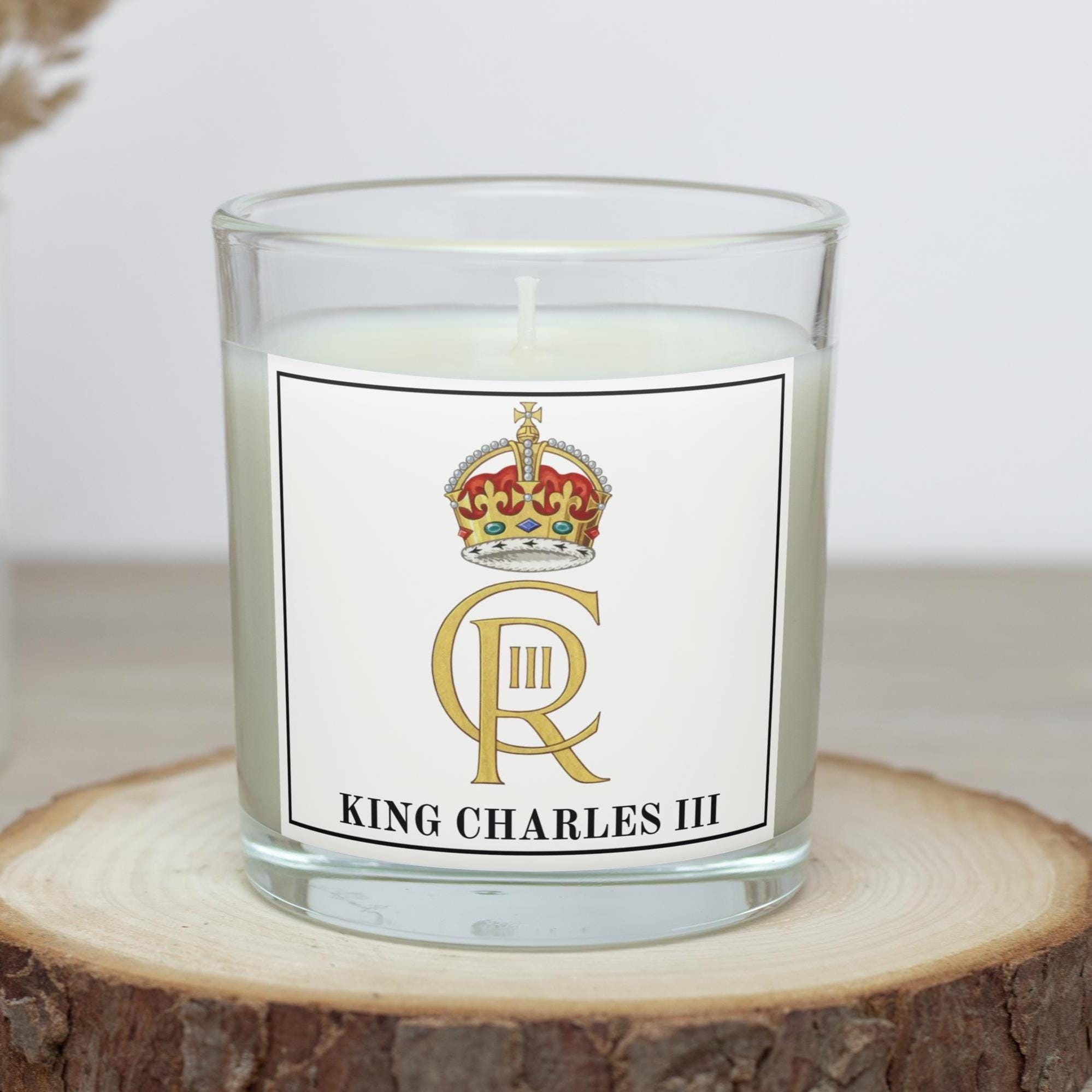 King Charles III Crest Personalised Candle | King Charles Custom Gift | Royal Family Gift | Regal Monogram King Charles |Coronation Keepsake Etsy