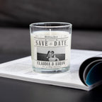Save the Date Wedding Personalised Candle | Wedding Invitation Photo Message Gift | Novelty Upcoming Wedding Candle | Any Date & Message Etsy