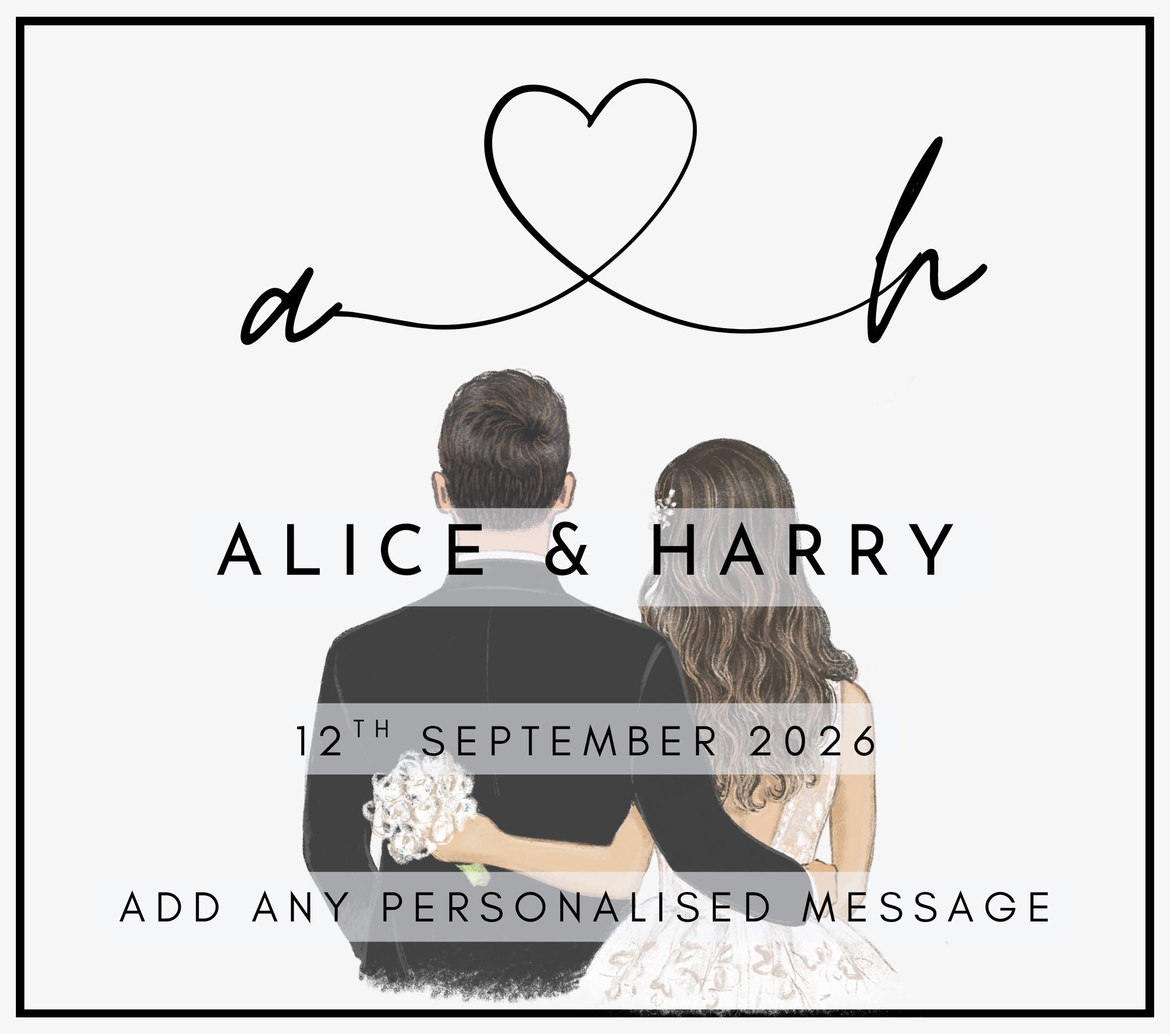 Personalised Wedding Gift | Engagement Candle | Gift for Couples | Mr & Mrs Candle | Wedding Day | Wedding Planning | Date, Message Present Etsy