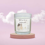 Will You Be My Bridesmaid Personalised Candle | Bridal Party Décor | Maid Of Honour Proposal | Custom Bridal Party Gift | Bridesmaid Gift Etsy