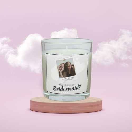 Be My Bridesmaid Personalised Candle | Bridesmaid Invitation Message Gift | Bridal Party Decorations | Will You Be My Bridesmaid Candle Gift Etsy