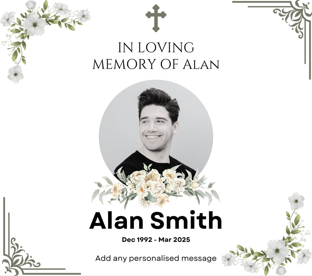 Memorial Name & Photo Personalised Candle, Remembrance Gift, Memorial Candle, Sympathy Candle Gift, Bereavement, Memory Photo Message Gifts Etsy