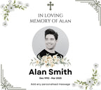Memorial Name & Photo Personalised Candle, Remembrance Gift, Memorial Candle, Sympathy Candle Gift, Bereavement, Memory Photo Message Gifts Etsy