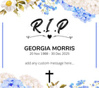 RIP Personalised Candle | In Loving Memory Candle with Name, Dates & Message | Memorial Tribute | Sympathy Gift | Remembrance Candle | RIP Etsy