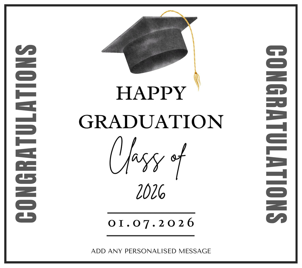 Congratulations Happy Graduation Personalised Candle | Custom Name Message Gift | Graduation Gift | Happy Graduation | University Graduation Etsy