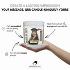 Graduation Photo Message Personalised Candle | Best Graduation Gifts | Custom Graduation Photo Keepsake | University Graduation Photo Gift Etsy