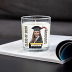 Graduation Photo Message Personalised Candle | Best Graduation Gifts | Custom Graduation Photo Keepsake | University Graduation Photo Gift Etsy