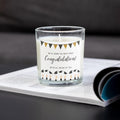 Congratulations Graduate Personalised Candle | Graduation Gift with Message | Custom Graduation Décor | Gift for Uni Graduate | Graduation Etsy