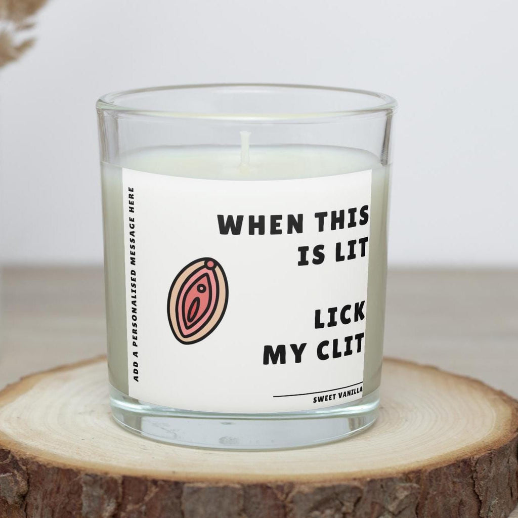 Rude Adult Novelty Personalised Candle | Rude Gifts for Adults | Custom Message Relationship Gift | Valentines Candle | Funny Couples Gift Etsy