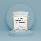 Get Naked Novelty Personalised Candle | Rude Boyfriend Gift | Rude Girlfriend Gift | Funny Adult Candle | Adult Relationship Rude Message Etsy