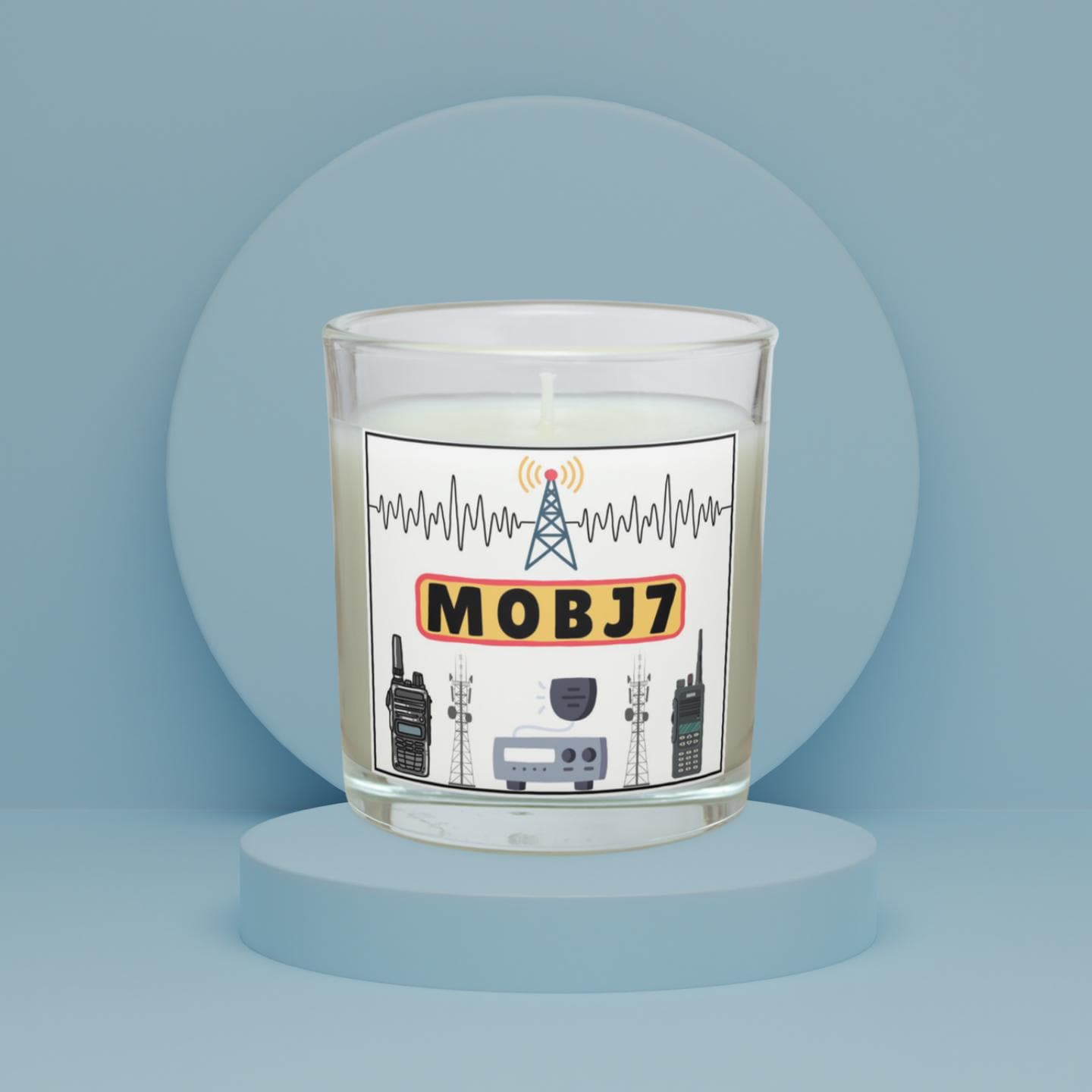 Amateur Radio Enthusiast Candle | Ham Radio Gift | Custom Message Personalised Candle | Radio Operator Call Sign Gift | Unique Hobby Gift Etsy