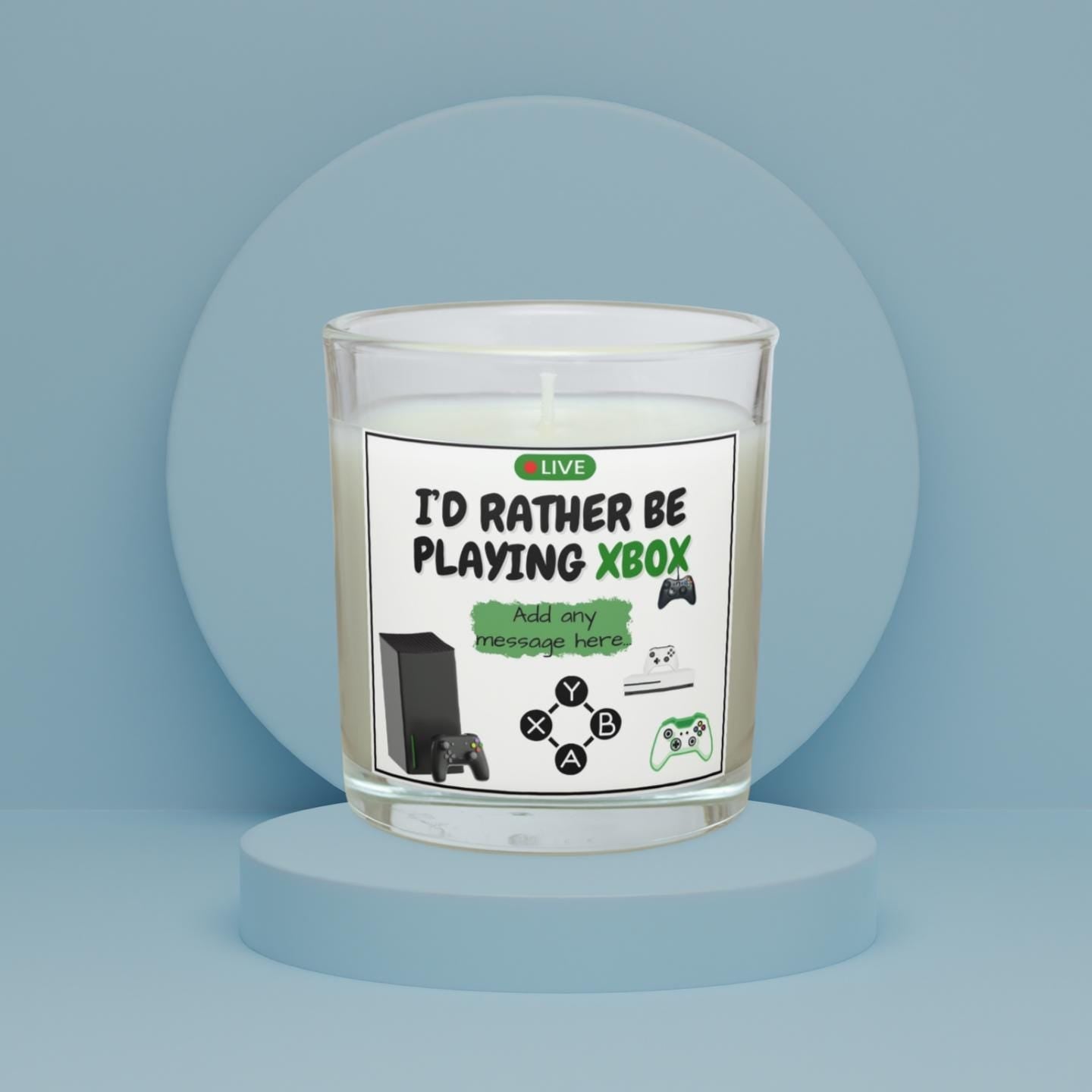 Xbox Personalised Gift | Xbox Game Console Personalised Candle | Gift for Xbox Players | Custom Gaming Gift | Xbox Birthday | Xbox Christmas Etsy