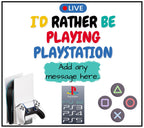 PlayStation Gaming Gift | PlayStation Personalised Candle | Gift for PlayStation Gamers | PS5 Gaming Gift | PS Console Gift | Gamer Message Etsy