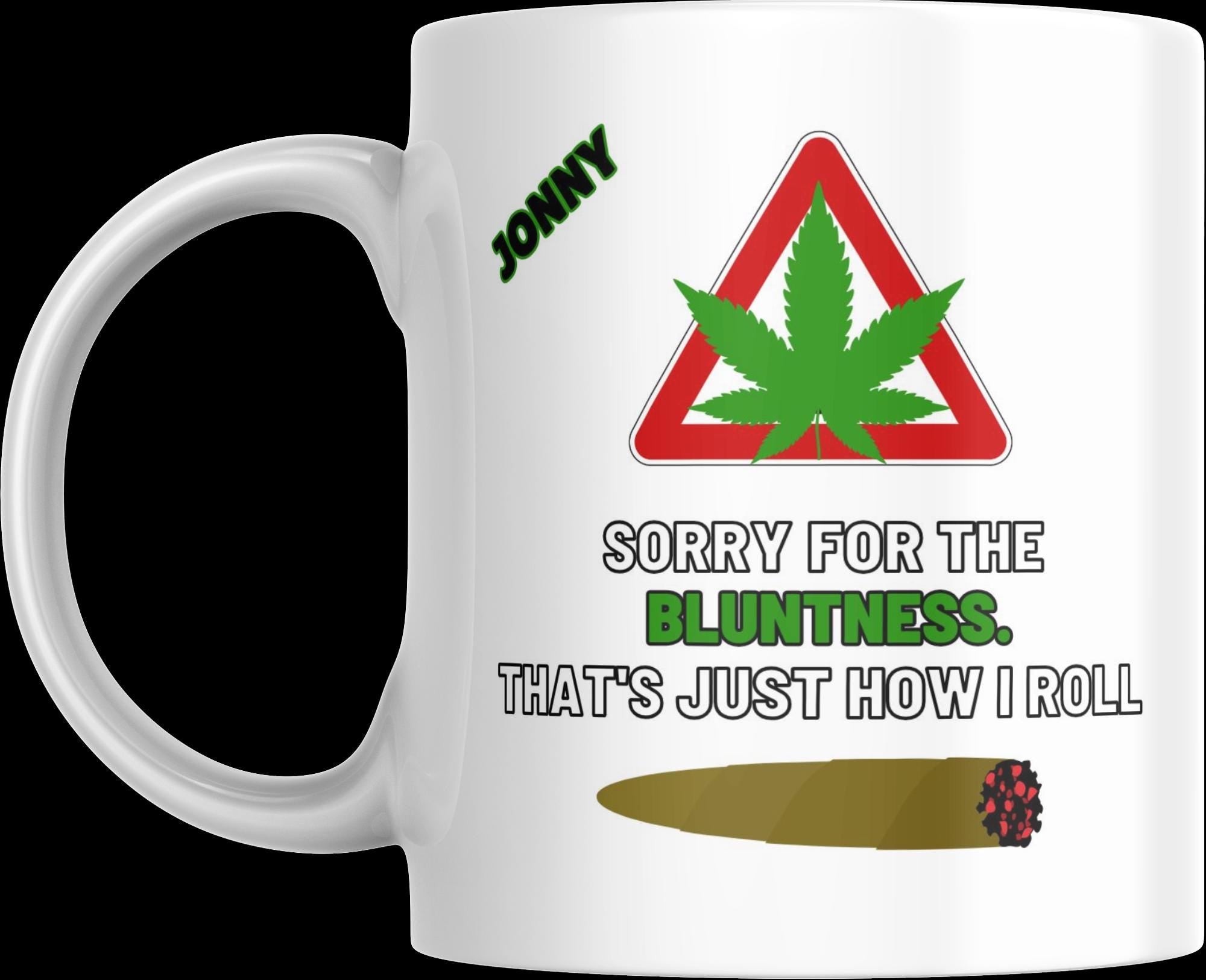 Personalised Stoner Mug | Funny Weed Gift for Him | Custom Name Stoner Mug | Novelty Gift | Personalised Mug | Cannabis Gift | Secret Santa Etsy