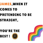 Personalised Gay Humour Mug, Funny LGBTQ Gift, Custom Name Mug, Funny Gay Gift, Rainbow Pride Mug Etsy
