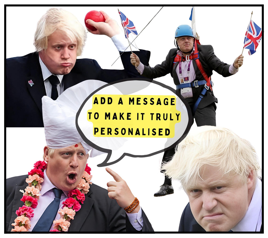 Funny Boris Johnson Personalised Candle | Novelty Boris Johnson Gift | Political Gag | Boris Johnson Message Candle | Funny Secret Santa Etsy