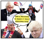 Funny Boris Johnson Personalised Candle | Novelty Boris Johnson Gift | Political Gag | Boris Johnson Message Candle | Funny Secret Santa Etsy