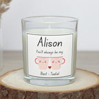 Best Friend Novelty Personalised Candle Gift | Funny Friend Pun Candle Gift | Friend Name Personalised Candle | Friendship Appreciation Gift Etsy