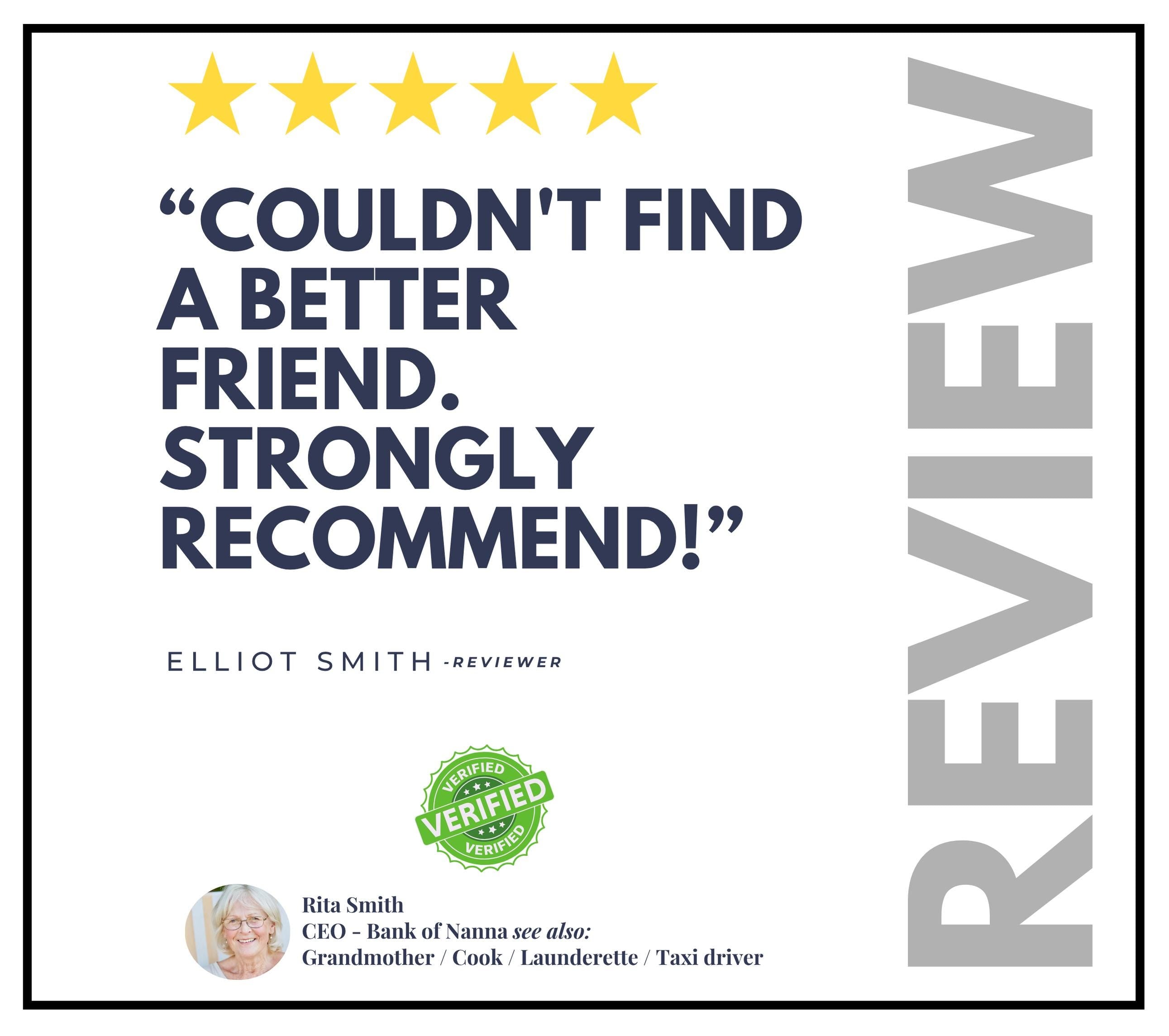 Funny Friend Review Personalised Candle | Novelty Gift for Friend | Funny Review for Friend | Best Friend Message Gift | Friend Joke Candle Etsy