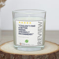 Funny Friend Review Personalised Candle | Novelty Gift for Friend | Funny Review for Friend | Best Friend Message Gift | Friend Joke Candle Etsy