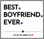 Best Boyfriend Ever Personalised Candle Gift | Gift for Boyfriend | Boyfriend Anniversary Candle | Gift for Husband | Boyfriend Message Gift Etsy