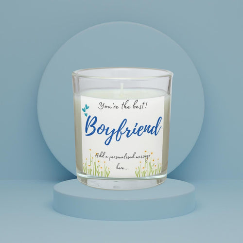 You're the Best Boyfriend Personalised Candle Gift | Best Boyfriend Candle | Thoughtful Gift for Boyfriend | Best Husband Gift | One I Love Etsy