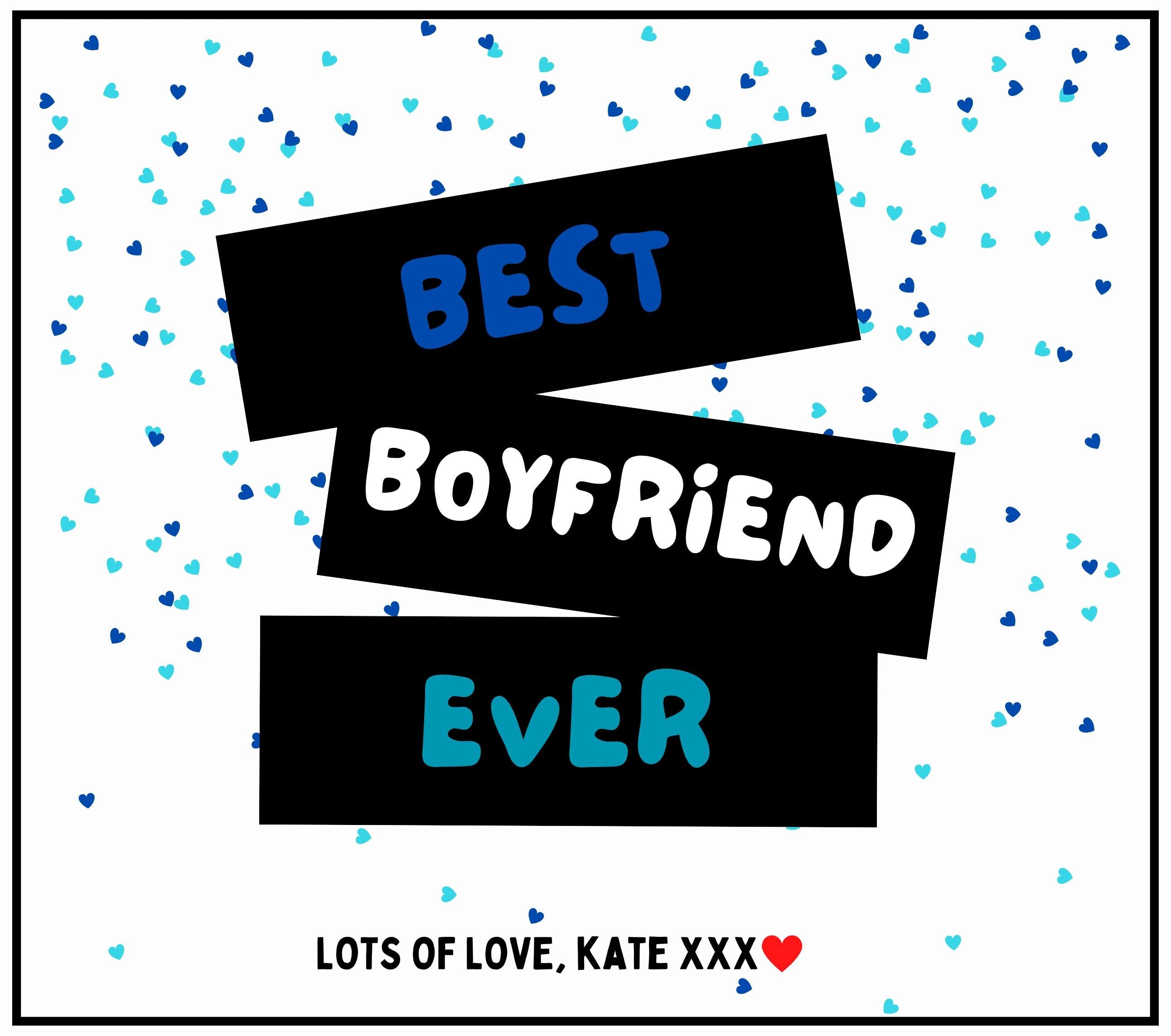 Best Boyfriend Ever Personalised Candle Gift | Cute Best Boyfriend | Anniversary Candle | Birthday Gift | Husband Gift | Custom Message Gift Etsy