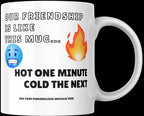 Personalised Funny Friendship Mug | Custom Mug | Gift for Bestie Funny Friend Gift | Novelty Mug | Custom Mug | Friend Gift | Dark Humour Etsy