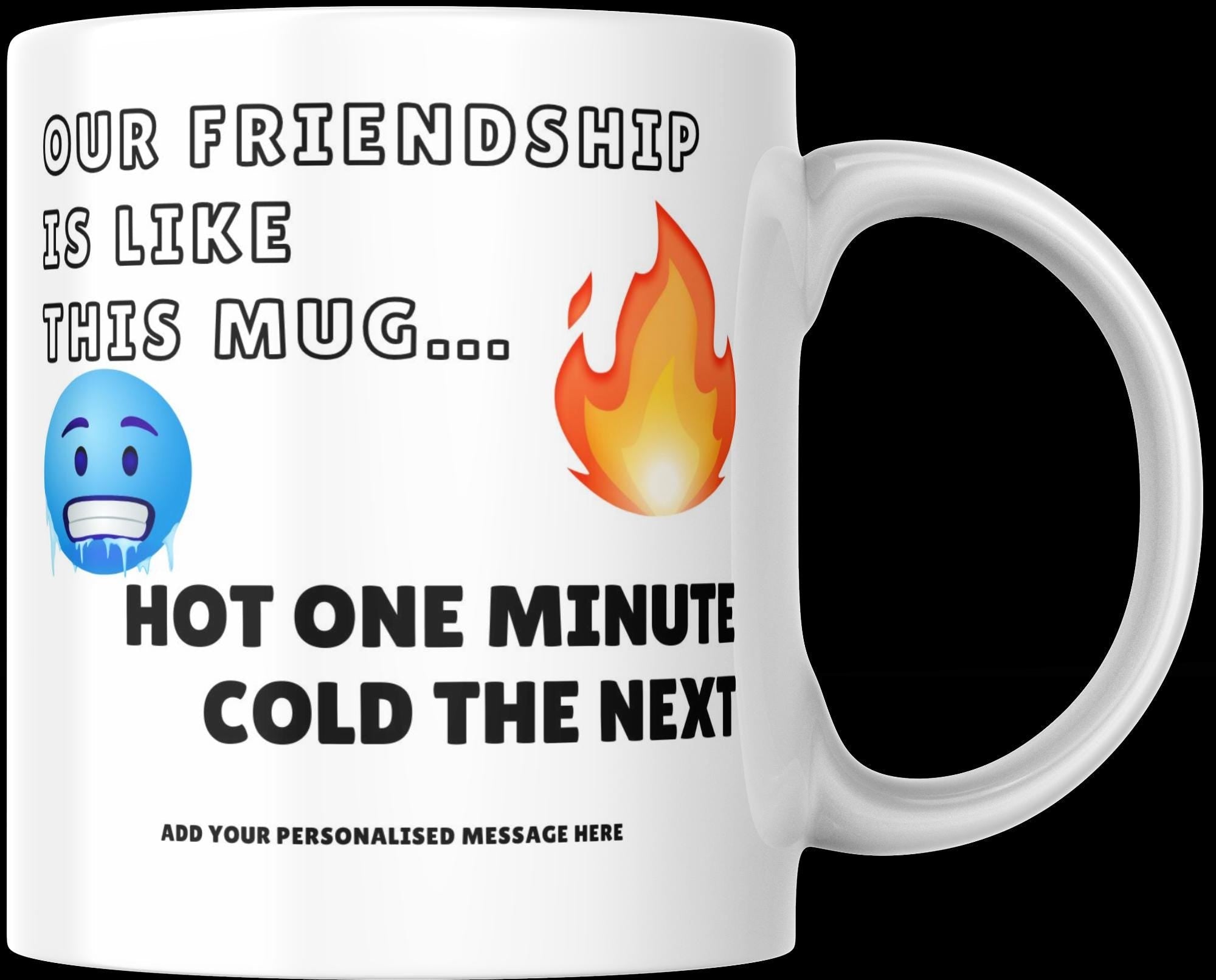 Personalised Funny Friendship Mug | Custom Mug | Gift for Bestie Funny Friend Gift | Novelty Mug | Custom Mug | Friend Gift | Dark Humour Etsy
