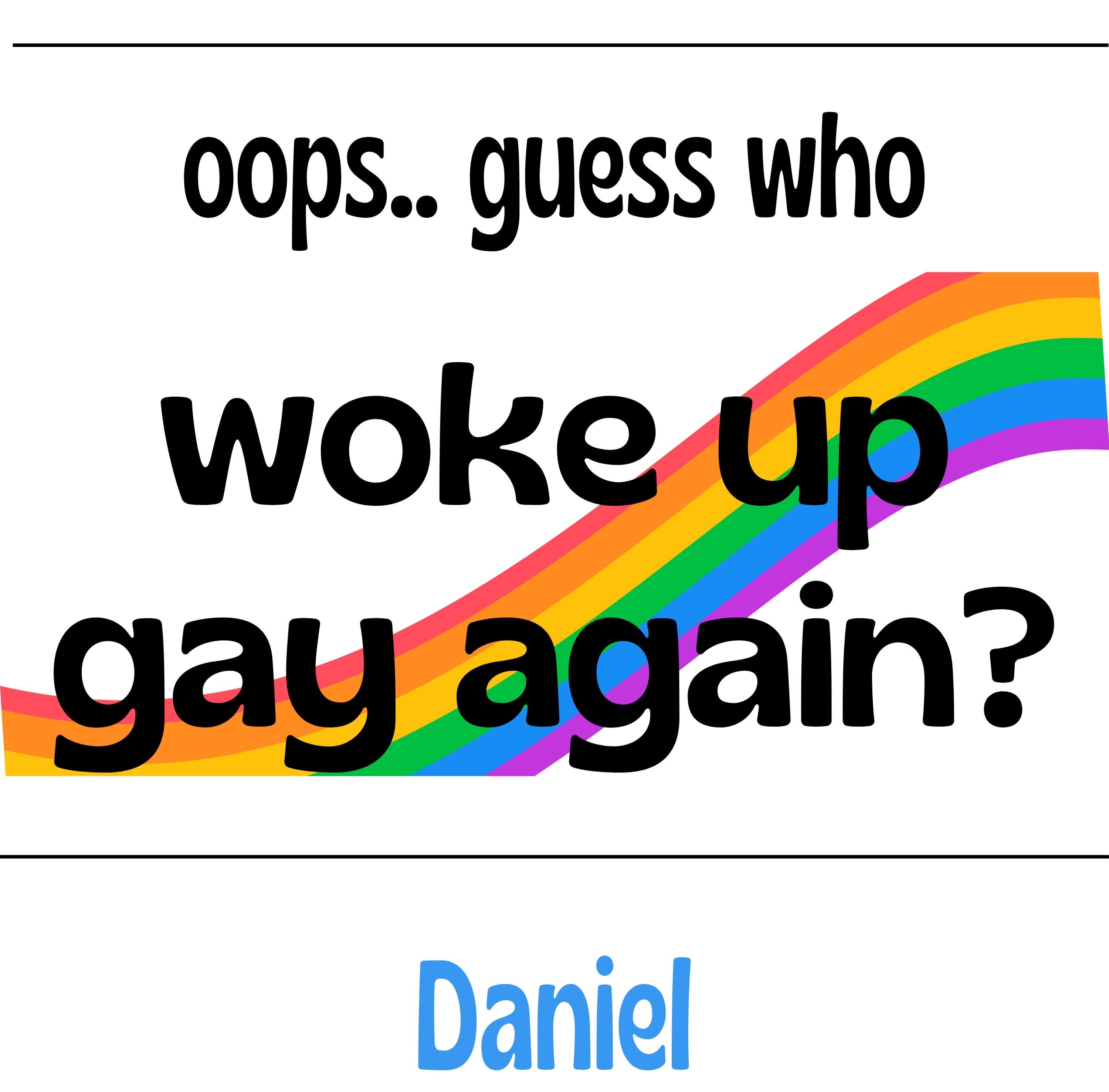 Novelty Gay Mug | Funny Gay Gift | Gift for Gay people | LGBTQ+ Gifts | Personalised Mug | Joke Gay Gift | Woke Up Gay Again | Novelty Gift Etsy