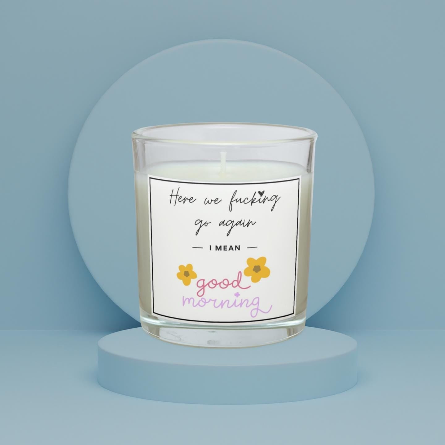 Funny Morning Person Joke Personalised Candle | Sarcastic Morning Person Gift | Sassy Quote Message Gift | Secret Santa | Funny Birthday Etsy
