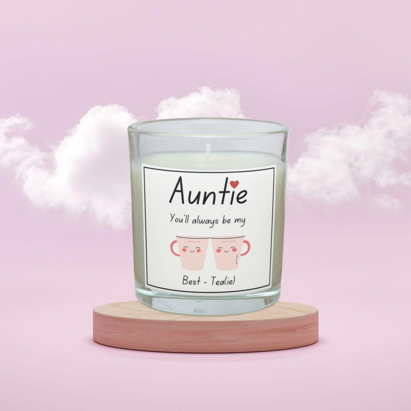 Auntie, My Bestie Personalised Candle | Cute Auntie Gift | Bestie Auntie Gift | Auntie Birthday | Auntie Message Gift | Auntie Best Friend Etsy