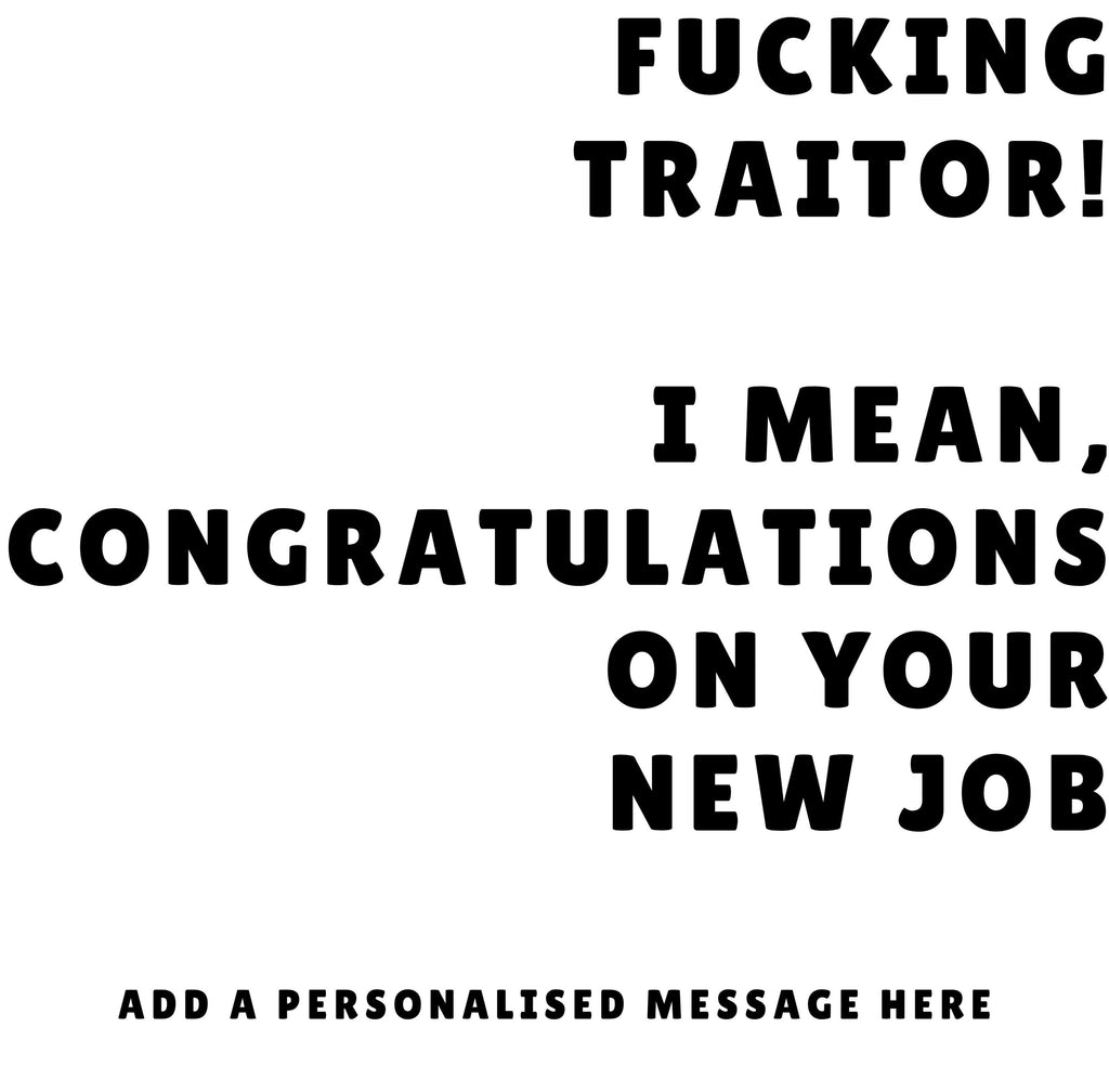Personalised New Job Mug | Funny Farewell Gift | New Job Gift | Novelty Mug | Sarcastic Gift | Office Banter | Congratulations | Well Done Etsy