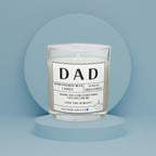 Dad Message Personalised Candle Gift | Dad Appreciation Gift | Dad Birthday | Father's Day | Just Because Gift for Dad | Custom Dad Message Etsy