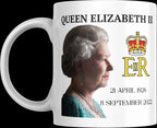 HM Queen Elizabeth II Memorial Mug | Queen Tribute | Royal Gift | Commemorative Keepsake | Patriotic Gift | Novelty Mug | Royal Family Etsy