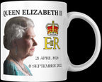 HM Queen Elizabeth II Memorial Mug | Queen Tribute | Royal Gift | Commemorative Keepsake | Patriotic Gift | Novelty Mug | Royal Family Etsy