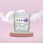 Nanna Message Personalised Candle Gift | Nanna Birthday Gift | Nanna Christmas Gift | gifts for Nan | Grandma Message Candle | Nanna Flower Etsy