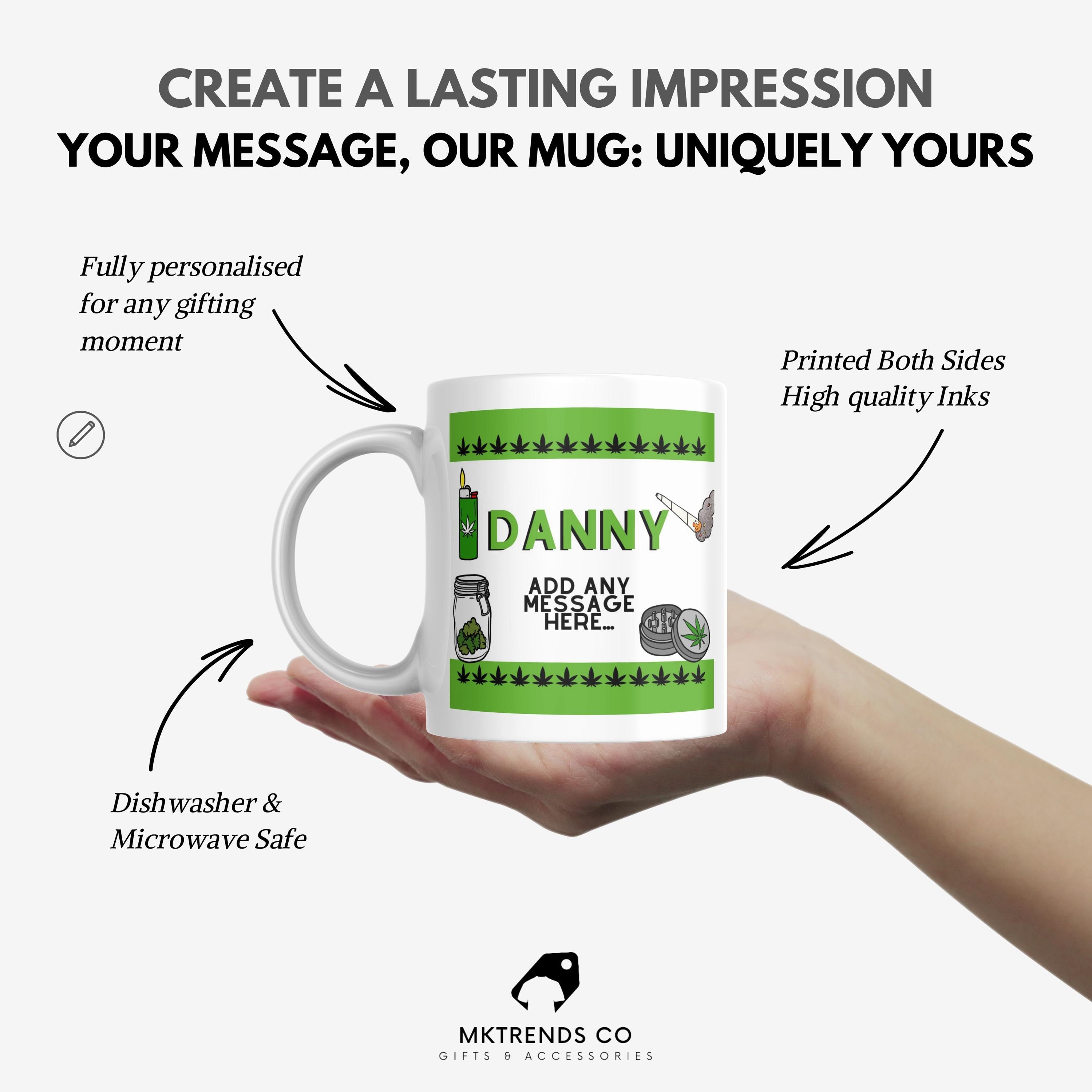 Personalised Weed Smokers Mug | Funny Weed Gift | Custom Cannabis Cup | Weed Gift | Stoners Gift | Custom Mug | 420 Gift | Novelty Mug Etsy