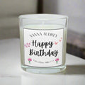 Happy Birthday Nanna Personalised Candle | Grandma Birthday Gift | Birthday Candle for Nan | Custom Birthday Message | Nanna Name Birthday Etsy