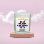 Best Nanna & Grandad Stars Gift | Personalised Candle | Nanna and Grandad Gift | Best Nanna Grandad Message Gifts | Novelty Candle Gifts Etsy