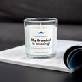 My Grandad is Amazing Personalised Candle Gift | From Grandkids Gift | Grandad Appreciation Gift | Grandad Thank You | Grandad Message Gifts Etsy