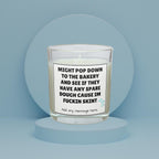 Funny Adult Joke Personalised Candle | Funny Skint Joke | Broke As Fuck Meme Gift | Funny Secret Santa | Funny Friend Gift | No Money Candle Etsy