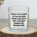 Funny Change My Tune Personalised Candle | Funny Adult Joke Candle | Funny Gift for Friends | Funny Meme Candle | Secret Santa | Birthday Etsy