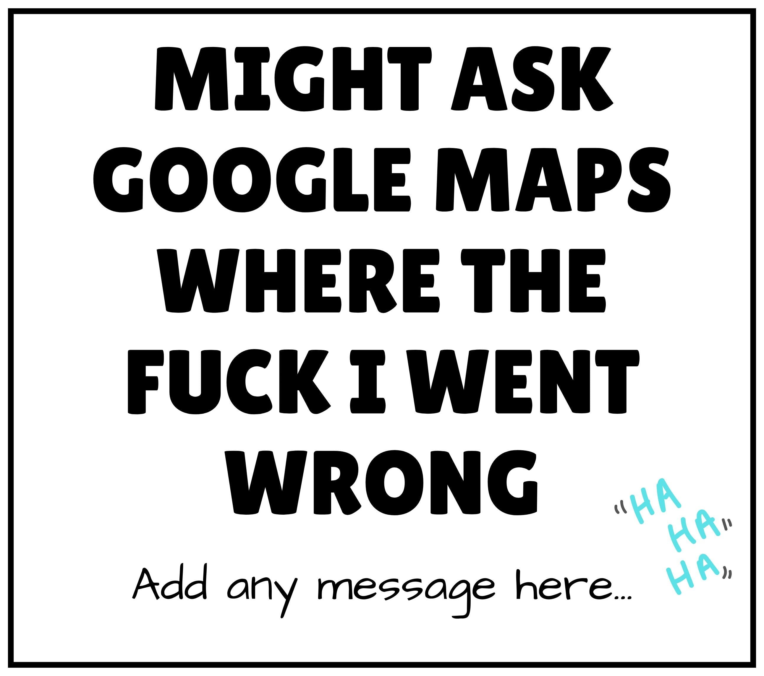 Sarcastic Where I Went Wrong Candle | Funny Google Maps Meme | Novelty Gift for Friend | Funny Message Gift | Mental Health Humour Candle Etsy
