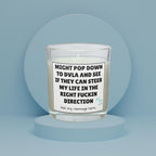 Funny Life Direction Message Candle | Sarcastic DVLA Meme Gift | Funny Joke Gift for Friends | From Mum Funny Gift | Funny Secret Santa Gift Etsy