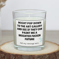 Brighter Future Funny Joke Candle | Sarcastic Funny Joke Candle | Funny Adult Candle | Gift for Friends | Work Friend Gift | Secret Santa Etsy