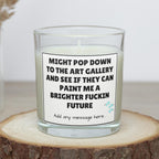 Brighter Future Funny Joke Candle | Sarcastic Funny Joke Candle | Funny Adult Candle | Gift for Friends | Work Friend Gift | Secret Santa Etsy