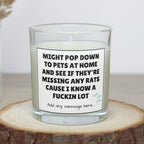 Funny Rats Joke Personalised Candle | Sarcastic Fake Friends Joke Gift | Office Banter | Secret Santa | Funny Meme Quote Candle | Sassy Gift Etsy