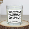 Full of Shit Funny Joke Candle | Funny Sarcastic Gift for Friends | Laxatives Joke Gift | Secret Santa Rude Gift | Shite Joke Candle Gifts Etsy